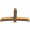 Ekena Millwork Bellingham Timber Gable Bracket, Western Red Cedar, 60"W x 32"H x 5 1/2"D x 5 1/2"F, 13/12 Pitch GBW060X32X0606BEL00SWR - alternate 2